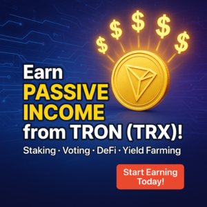 How to Earn Passive Income from TRON (TRX): A Complete Guide